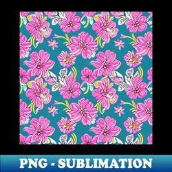colorful seamless floral pattern repeating flower pattern seamless pattern flower lover - elegant sublimation png downlo