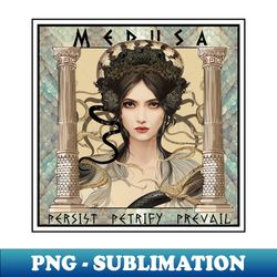medusa and the three ps - professional sublimation digital download - perfect for sublimation art