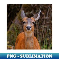 cute blacktail deer smile - unique sublimation png download - unleash your inner rebellion
