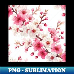 cherry blossom - exclusive sublimation digital file - enhance your apparel with stunning detail