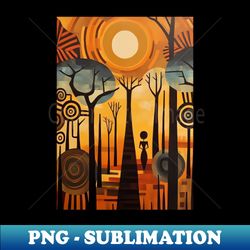 african art - sublimation-ready png file
