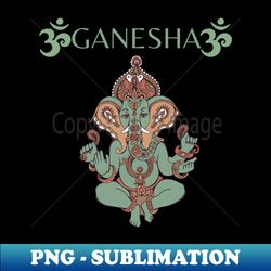om ganesha om - premium png sublimation file - create with confidence