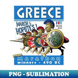 greece - olympics 2024 - march of the hoplites - professional sublimation digital download