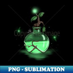 green posion - modern sublimation png file