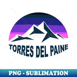 torres del paine - sublimation-ready png file