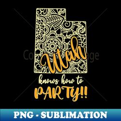 utah - vintage sublimation png download