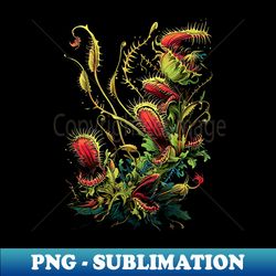 venus flytraps - sublimation-ready png file