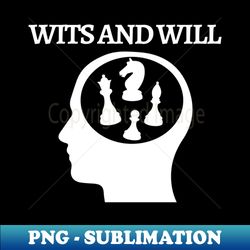 chess - wits and will - trendy sublimation digital download