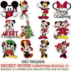 auburn tigers bundle 12 zip mickey christmas cut files,svg eps png dxf,instant download,digital download