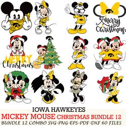 charlotte 49ers bundle 12 zip mickey christmas cut files,svg eps png dxf,instant download,digital download