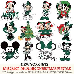 chicago bears bundle 12 zip mickey christmas cut files,svg eps png dxf,instant download,digital download
