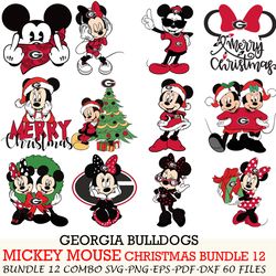 houston texans bundle 12 zip mickey christmas cut files,svg eps png dxf,instant download,digital download
