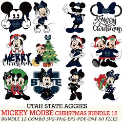 louisiana ragin' cajuns bundle 12 zip mickey christmas cut files,svg eps png dxf,instant download,digital download