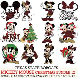 new york jets bundle 12 zip mickey christmas cut files,svg eps png dxf,instant download,digital download