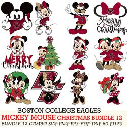 ole miss rebels bundle 12 zip mickey christmas cut files,svg eps png dxf,instant download,digital download