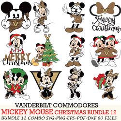 rutgers scarlet knights bundle 12 zip mickey christmas cut files,svg eps png dxf,instant download,digital download