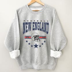 new england football crewneck sweatshirt, vintage style new england football fall shirt, football new england hoodie, fo