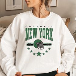new york football sweatshirt, vintage style new york football fall shirt, football unisex shirt, sunday football hoodie,