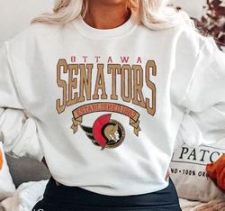 ottawa senators sweatshirt, vintage ottawa senators shirt, college sweater, hockey fan shirt, ottawa hockey fan gift, re