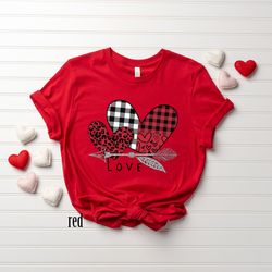 leopard  heart love arrow shirt, valentines day shirt, heart arrow shirt, cute valentines day shirt,gift for her