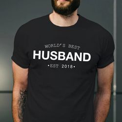 worlds best husband shirt, valentines day shirt,  gift for him, wedding gift for husband, anniversary gift, valentines d