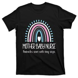 mother baby nurse appreciation postpartum nursing student t-shirt