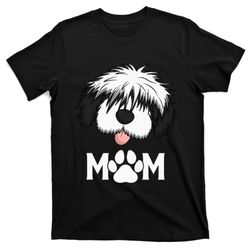 sheepadoodle mom dog mother gift idea for mothers day t-shirt