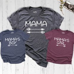 girl mama shirt, boy mama shirt, mama shirt, mom and baby shirt, mommy and me, girl mom, matching mom shirt, mother day