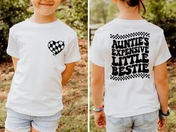 aunties expensive little bestie shirt, aunties little bestie sweatshirt, retro toddler shirt, gift from auntie