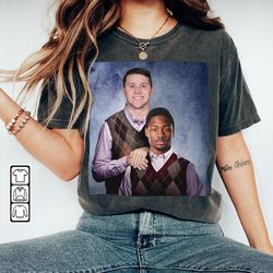 josh allen stefon diggs buffalo football shirt,bills step bros sweatshirt, funny gift unisex, football 90s fan gift 0909