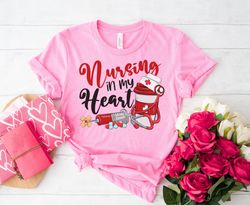 Nurse Valentines Day Shirt, Candy Heart Sweatshirt, Valentines Day Gift, Valentines Day Sweater, Nurse Gift, Funny Valen