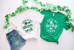 st patrick couple shirts, patrick day couple shirt, st patrick gifts, st patrick matching shirt, couple matching gift, l