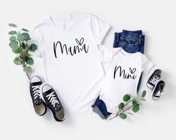 Mama And Mini Shirt, Mother And Daughter, Mothers Day Gift, Mama Shirt, Mini Shirt,Baby Shower Gift, Cute Mom Shirt,Preg
