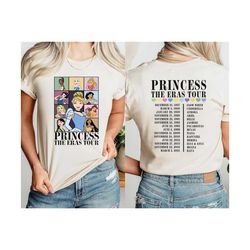princess tour shirt, princess shirt, princess characters shirt, girl trip shirt, family vacation shirt, disney girl trip