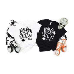 boo crew shirt, halloween shirts, family matching boo shirts, kids halloween shirts, funny halloween shirt, halloween gi