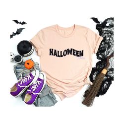 halloween vibes shirt, spooky season shirt, halloween shirt, fall shirt, ghost shirt, flower ghost shirt, vintage shirt,