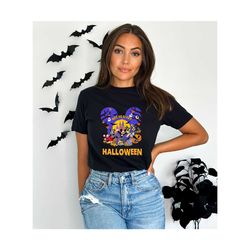 disney spooky vibes shirt, disney halloween shirt, disney halloween matching shirt, trick or treat, halloween mickey and