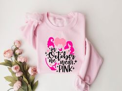 in october we wear pink shirt, halloween cancer awareness, hocus pocus pink day shirt, pink ribbon shirt, cancer fighter