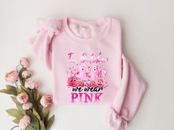in october we wear pink shirt, halloween pink day shirt, cancer awareness, pumpkin pink day shirt, pink ribbon shirt, pi