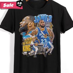 2022 design the lebron james los angeles lakers unisex t-shirt