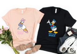 Donald Duck Shirt, Daisy Duck Shirt, Disney Donald Duck Shirts, Valentines Day Gift For Couple, Donald Duck Costume, Fun