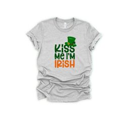 kiss me im irish shirt, irish shirt, leprechaun hat shirt, st patricks day shirt, patricks day shirt, st patty day shirt