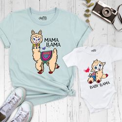 baby funny, mama funny shirt, mom and baby, matching mom shirt, mommy and baby outfit, little funny, mom and daughter, n