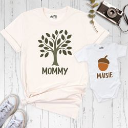 mommy and me personalized shirt, mama mini matching shirt, baby and mama matching set, mommy and me matching shirts, mom