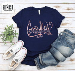 custom grandkids shirt, grandparents shirt, shirt for grandma grandpa, tshirt for nana, personalized grandchildren shirt