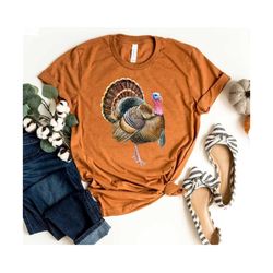 vintage turkey sweatshirt, thanksgiving sweatshirt, cute turkey shirt, vintage fall sweatshirt, autumn shirt tee, thanks