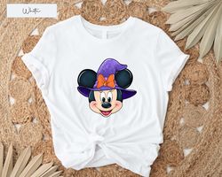 Disney Halloween Couple Tee, Halloween Disney Mickey Minnie Shirt, Mickey Autumn Tee, Disney Halloween Party Tee