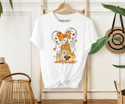 Disney Winnie The Pooh Character Halloween Shirt, Halloween Castle Sweatshirt, Disney Halloween Shirt Disney Family Hall