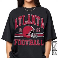 atlanta football sweatshirt, shirt retro style 90s vintage unisex crewneck, graphic tee gift for football fan sport l140