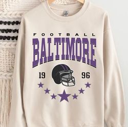 baltimore football sweatshirt, vintage style baltimore football crewneck, football sweatshirt, baltimore hoodie, baltimo